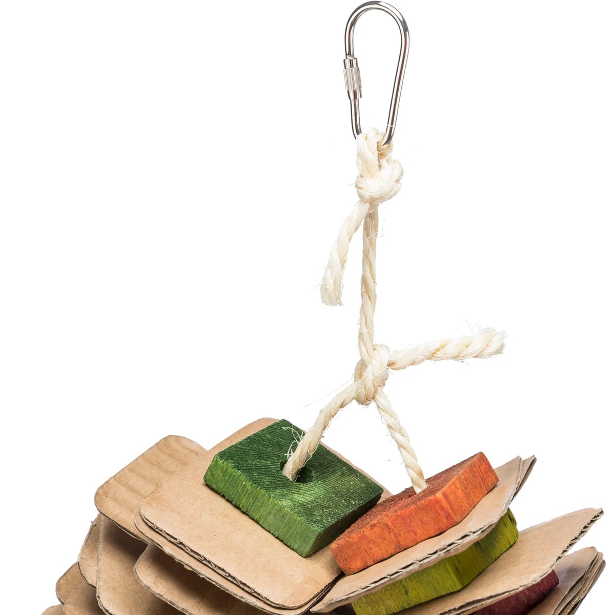 Jouet en bois et carton, Jouets pour rat, photo 2 sur 4