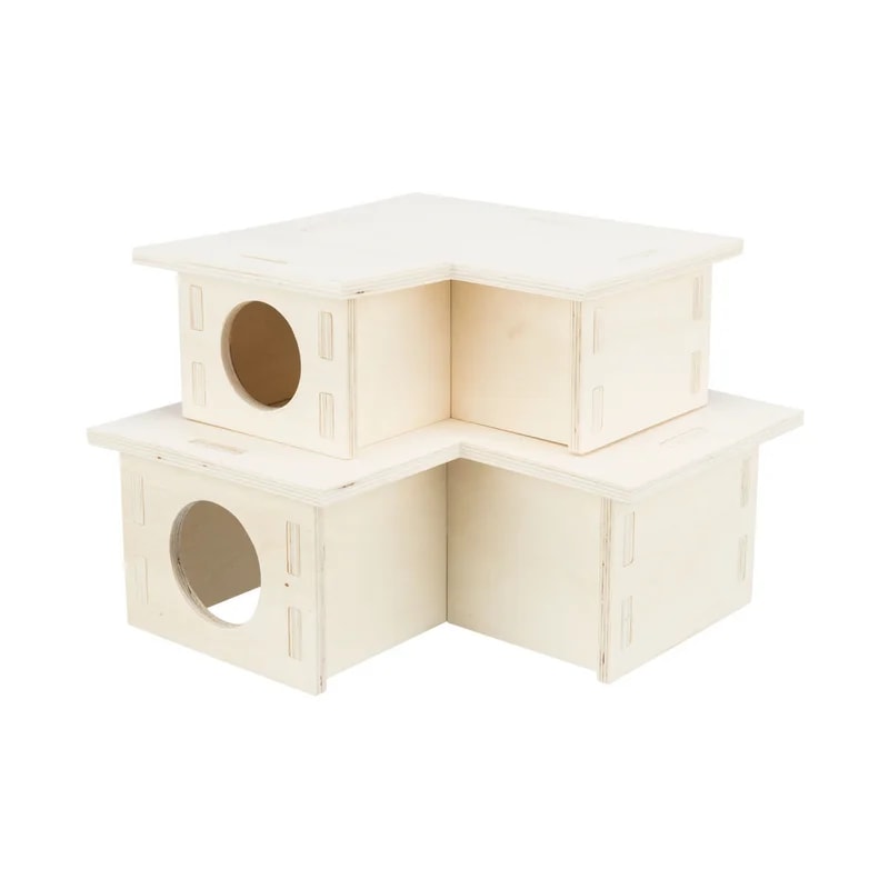 Maison à 3 chambres — Accessoires pour hamster