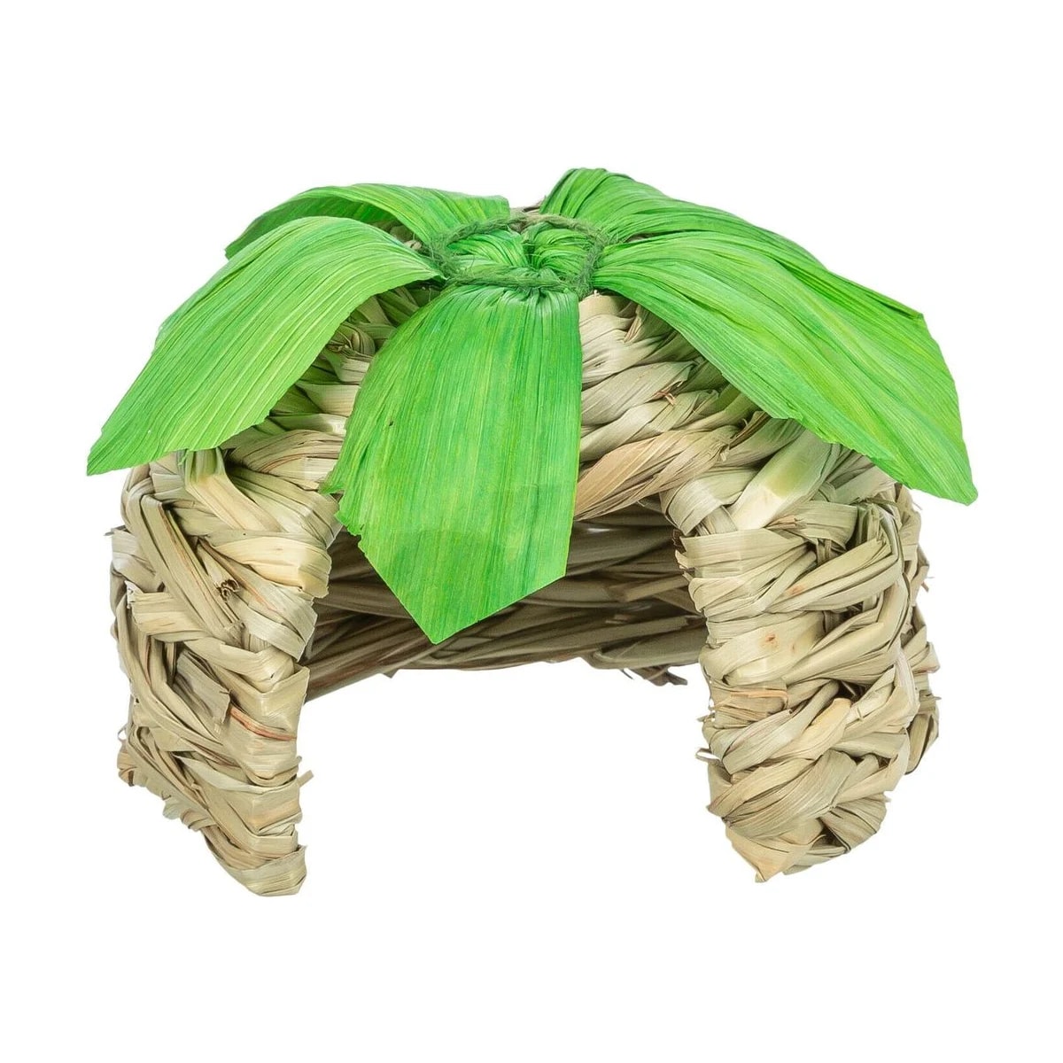 Maison ronde en feuilles de maïs, Accessoires pour gerbille, photo 1 sur 5