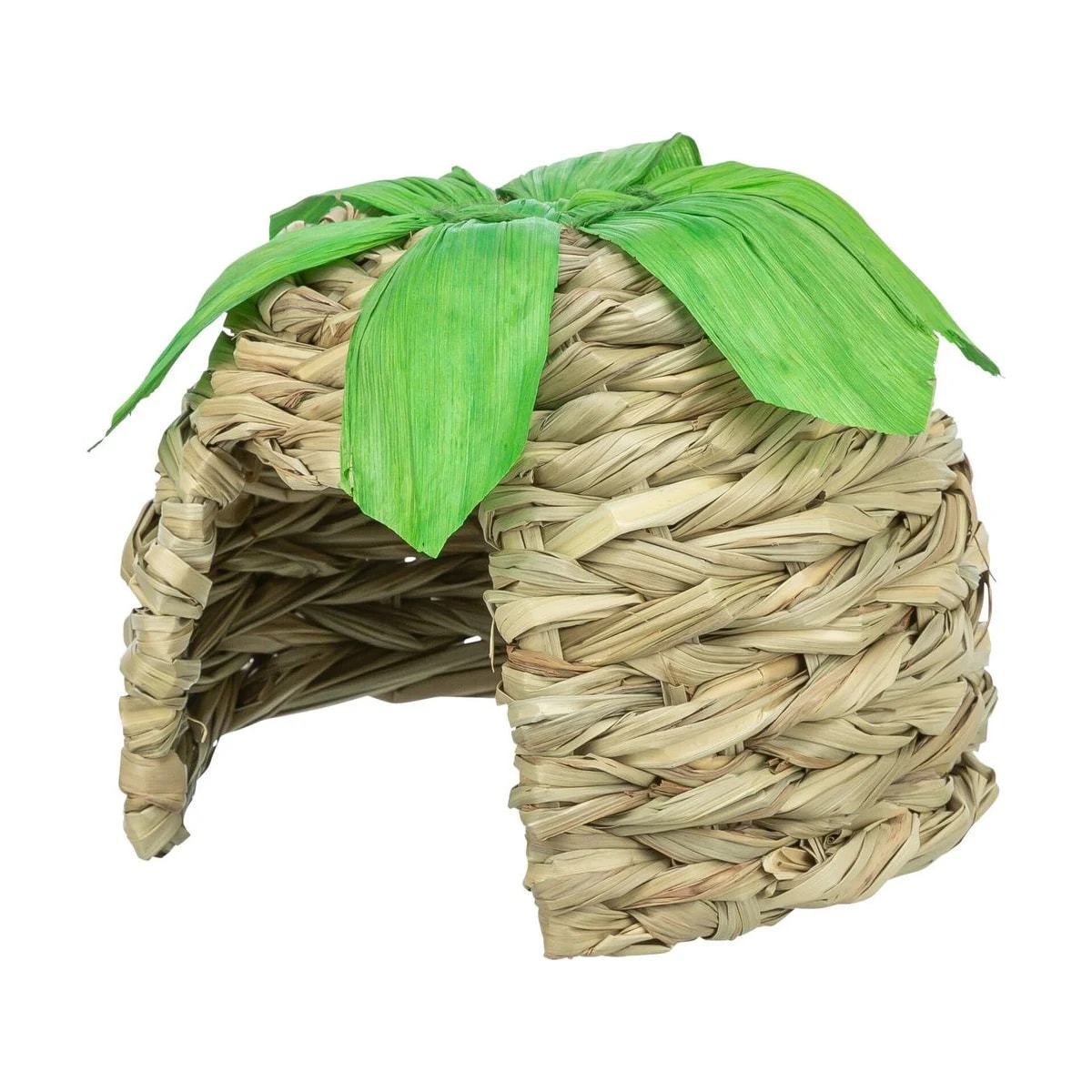 Maison ronde en feuilles de maïs, Accessoires pour gerbille, photo 5 sur 5