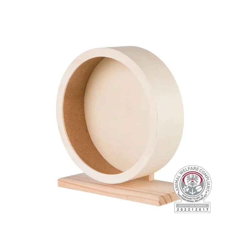 Roue en bois, Accessoires pour gerbille, photo 1 sur 3