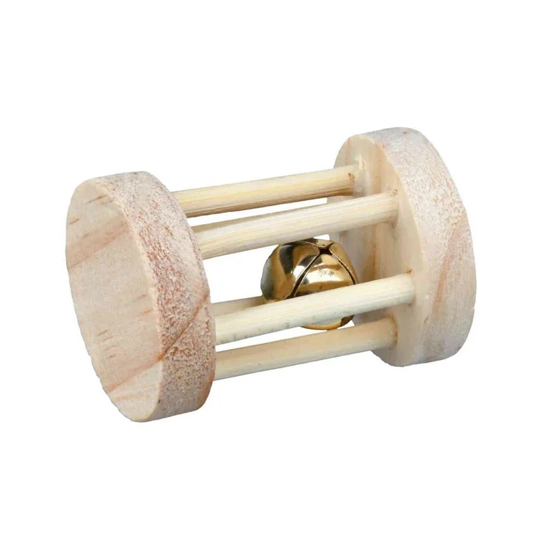 Rouleau en bois, Jouets pour rat