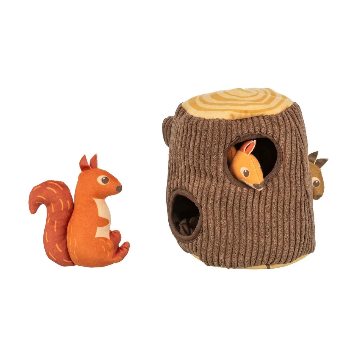 Peluche de fouille Souche d'arbre, Jouets pour chien, photo 3 sur 3