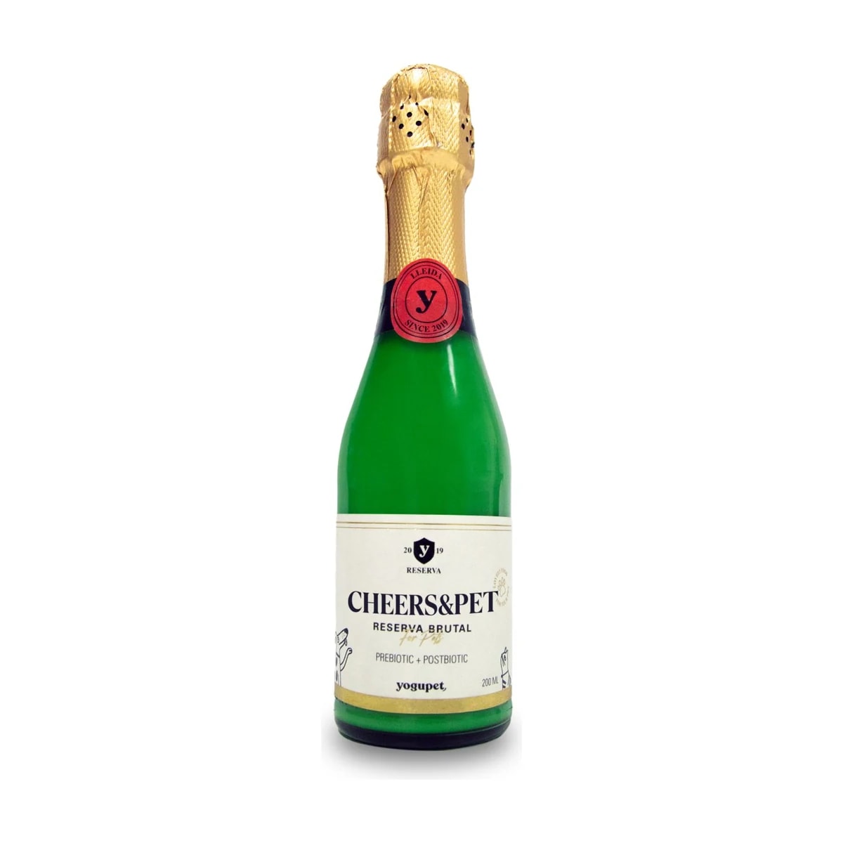 Cheers&Pet kéfir de chèvre 200ML, Smoothies & yaourts pour chien