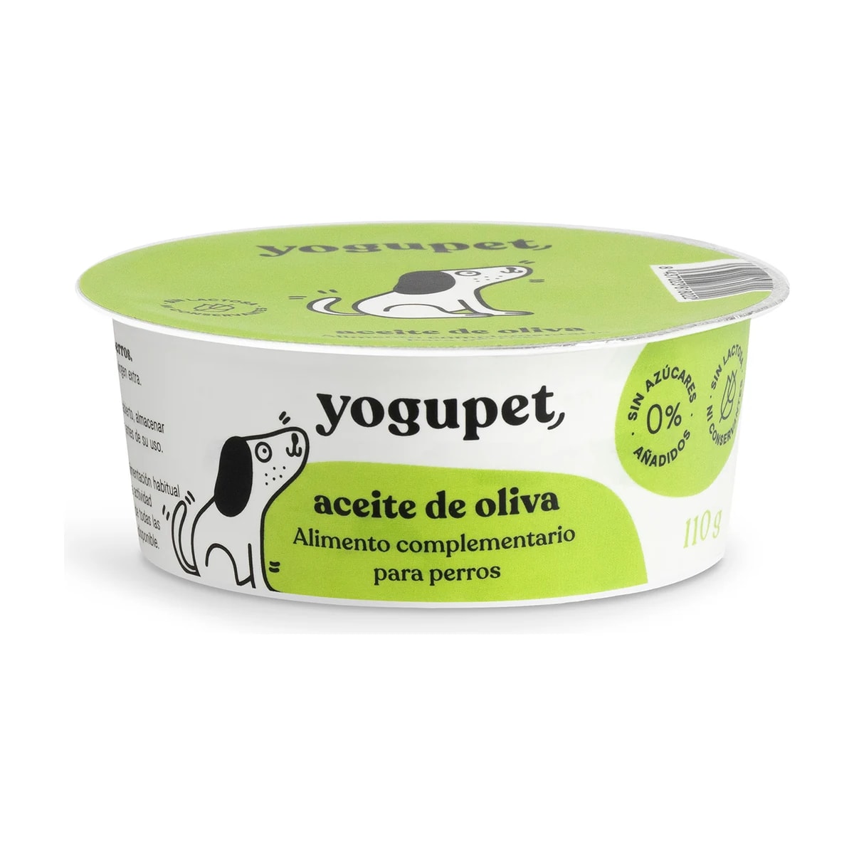 Yaourt à l'huile d'olive 110G, Smoothies & yaourts pour chien