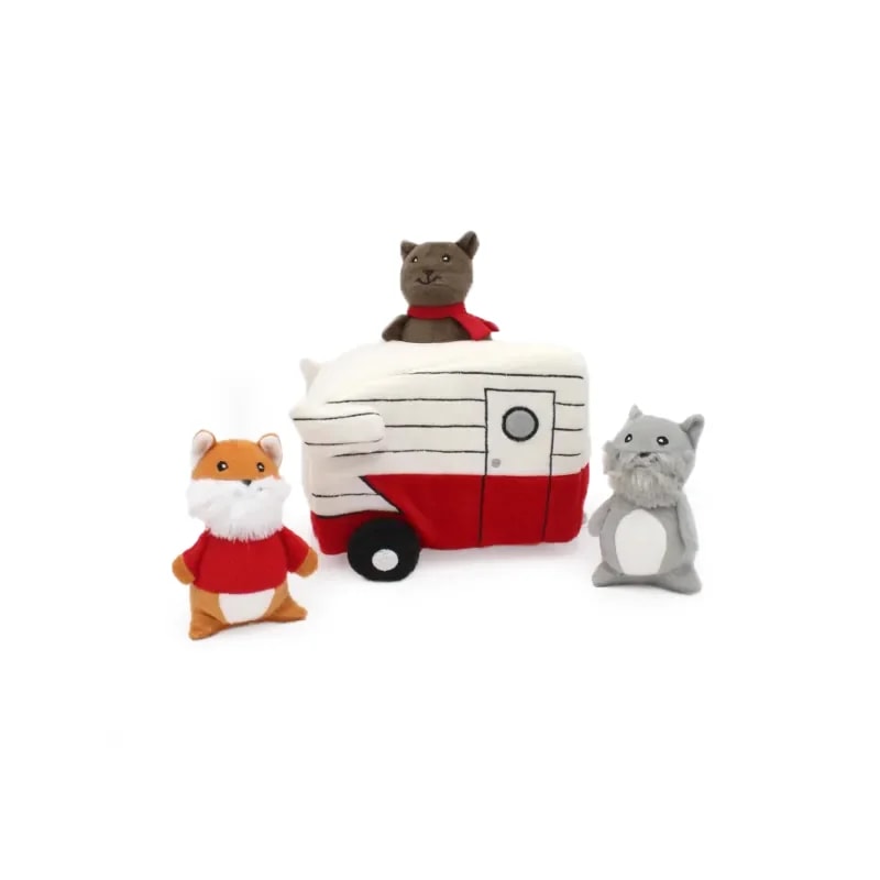 Peluche de fouille Burrow Caravane, Jouets pour chien