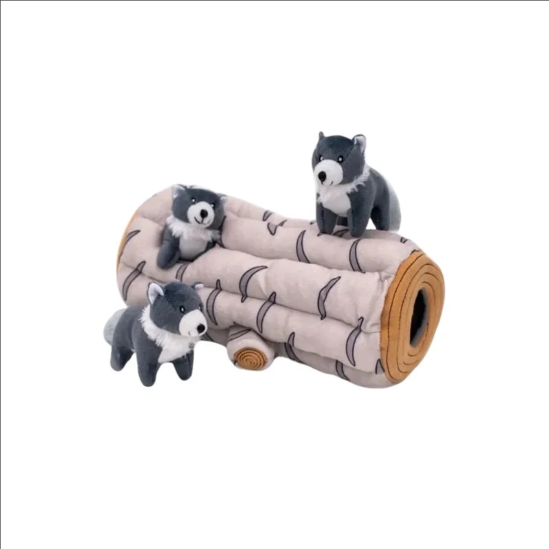 Peluche de fouille Burrow Loup
