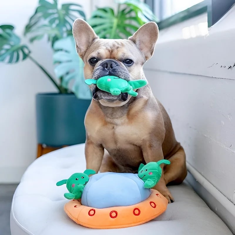 Peluche de fouille Burrow OVNI — vue 2