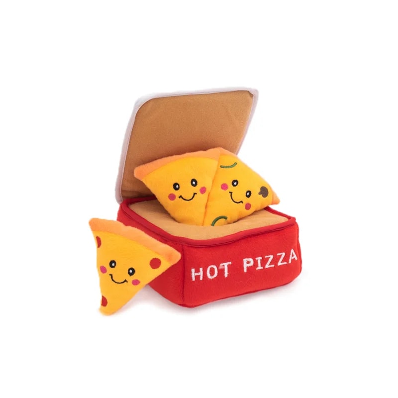 Peluche de fouille Burrow Pizza — Jouets pour chien