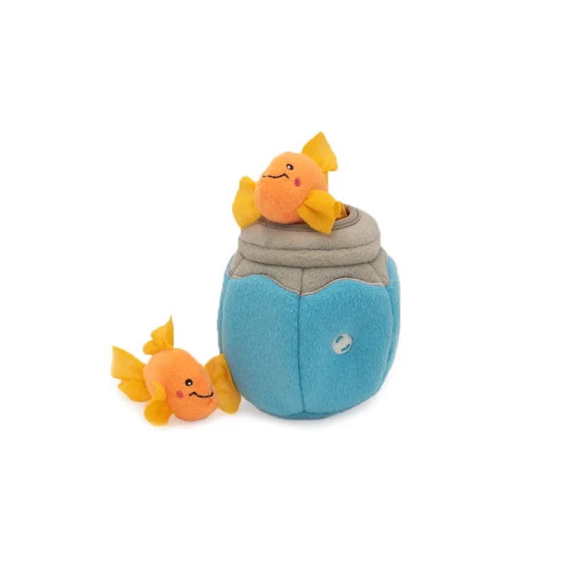 Peluche de fouille Burrow Poisson — Jouets pour chat
