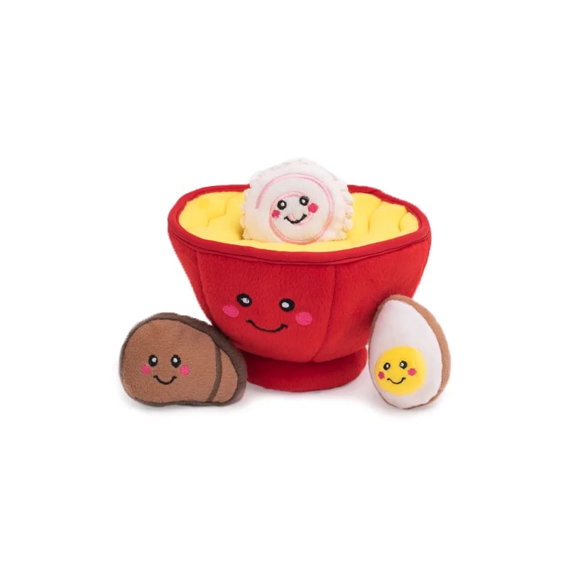 Peluche de fouille Burrow Ramen, Jouets pour chien