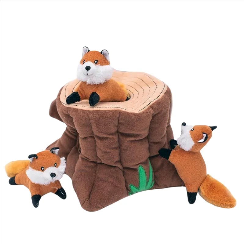 Peluche de fouille Burrow Renard